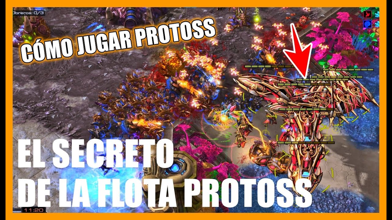 EL SECRETO DE LA FLOTA PROTOSS - Como jugar protoss Ep 3 - Starcraft 2