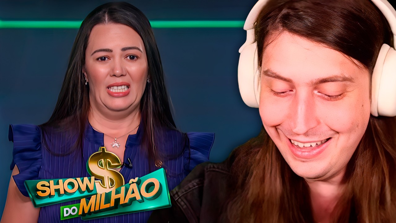 QUASE PERDEU TUDO no Show do milhão - React Show do Milhão