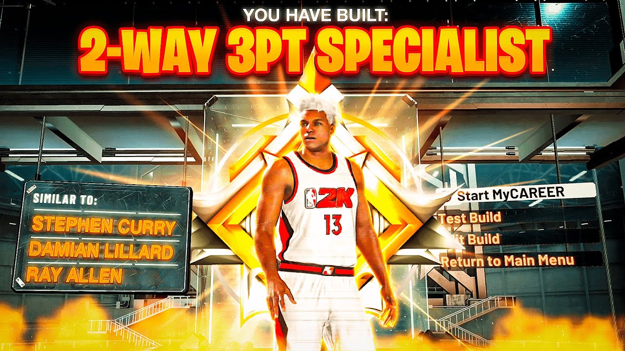 FIRST EVER LEGEND "2-WAY 3PT SPECIALIST" on NBA2K21 Current Gen!