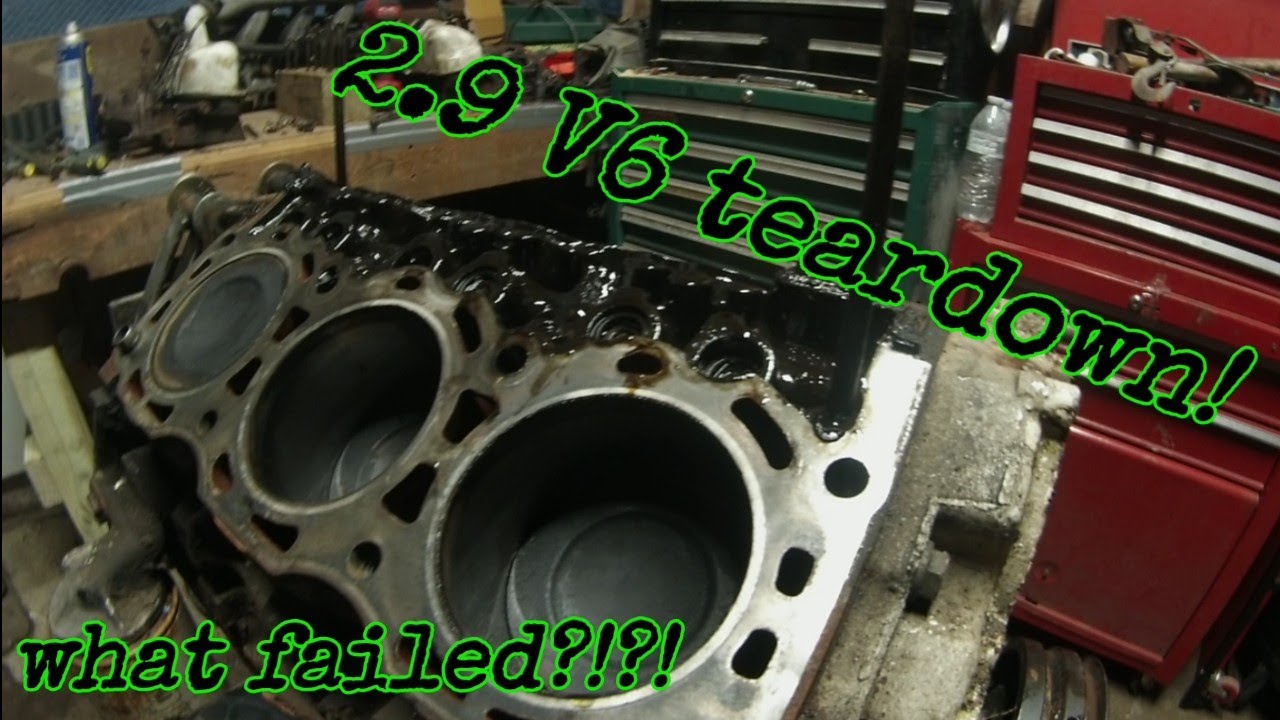 Ep.14 2.9 Ford v6 teardown, what went wrong (engine fail)