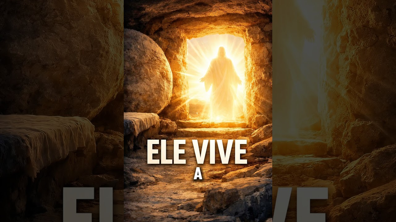 Ele Vive 🙏 | A Vitória de Jesus Sobre a Morte
