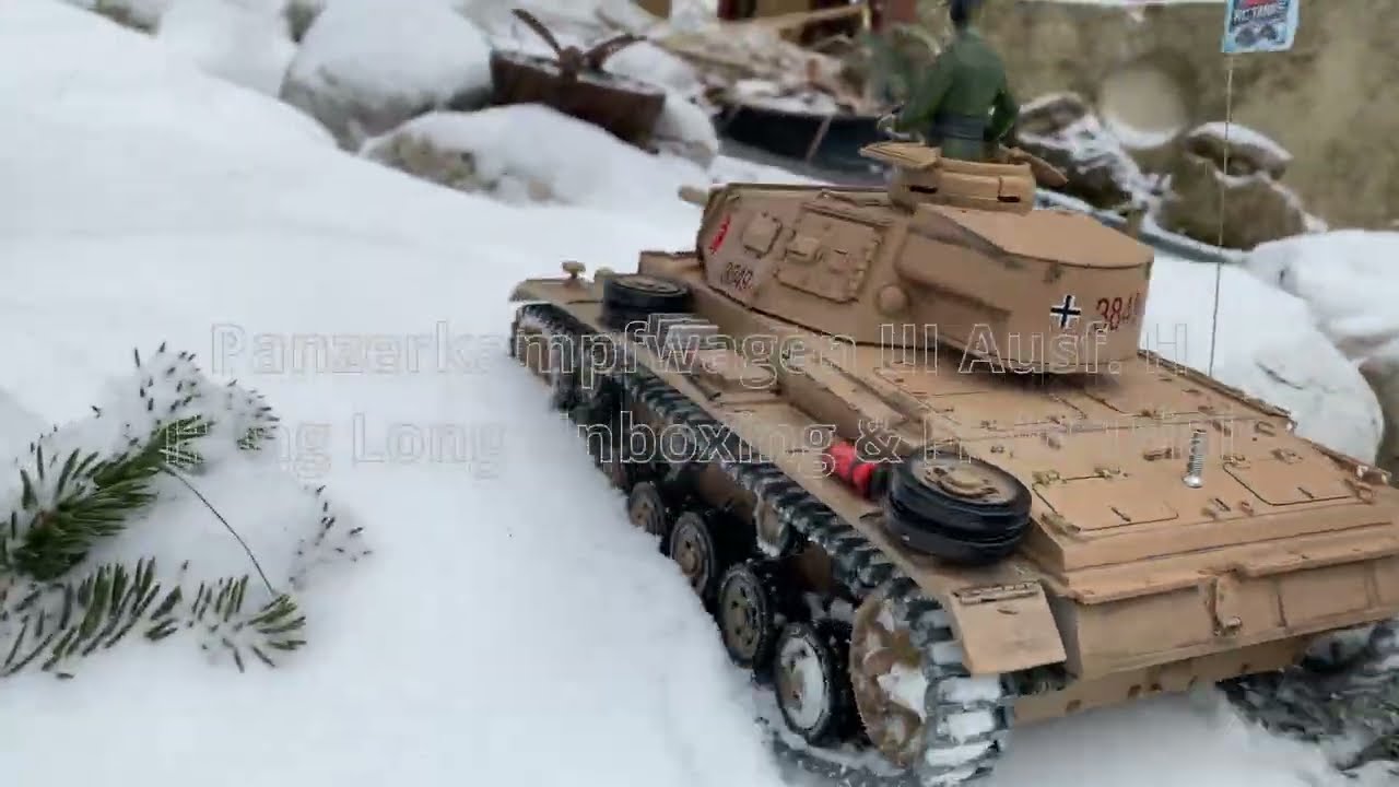 The Box Was Alive… Panzer III Ausf. H RC Tank Unboxing & First Field Test