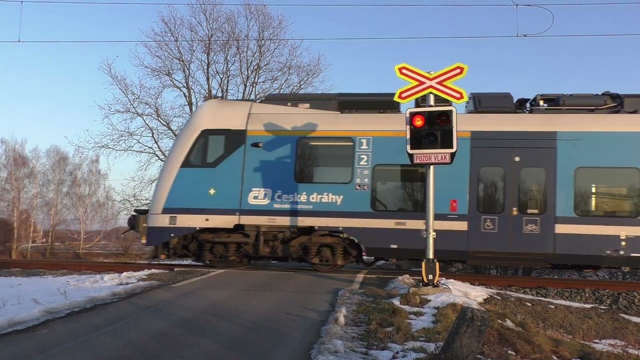 Železniční přejezd Dětmarovice-Koukolná - 19.1.2026 / Railroad crossing