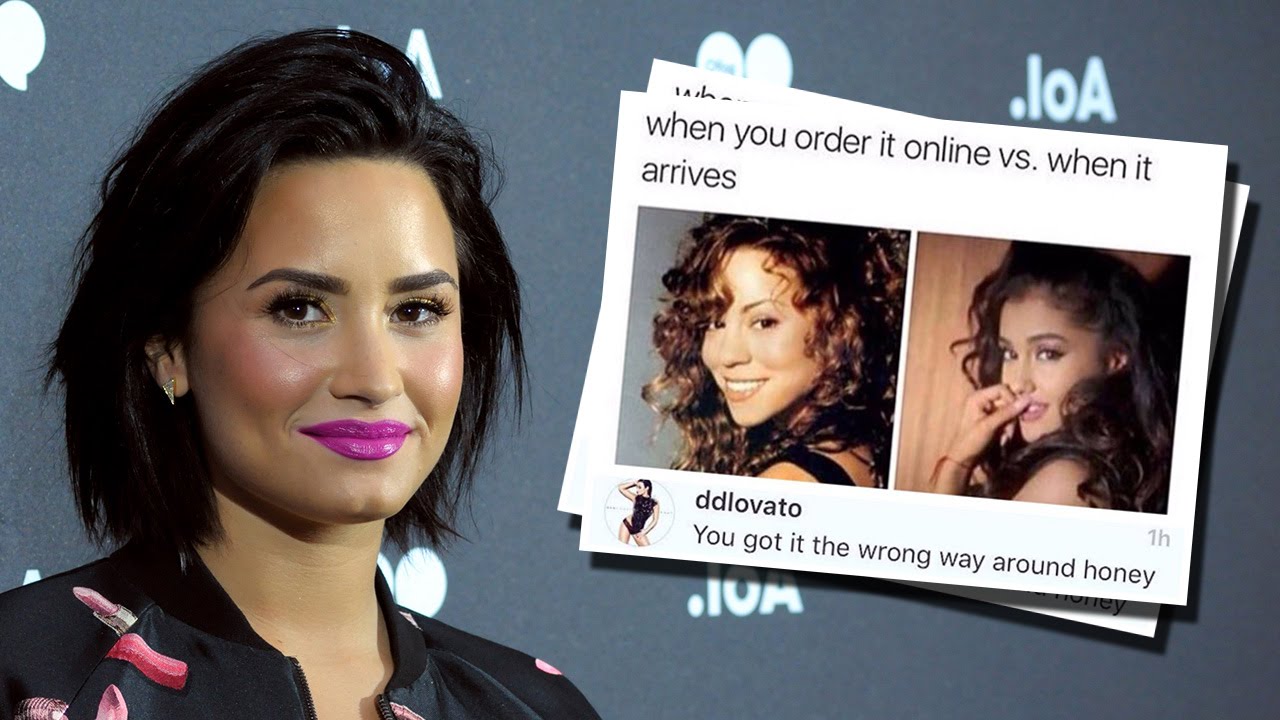 Demi Lovato SHADES Mariah Carey & Stands Up For Ariana Grande & JLo