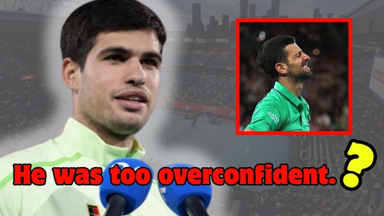 The Shocking Truth Behind Carlos Alcaraz’s Victory Over Novak Djokovic