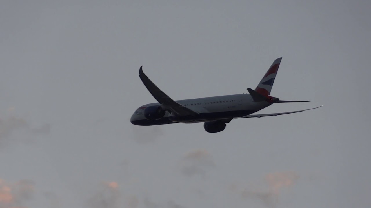 British Airways 787 9 Takeoff