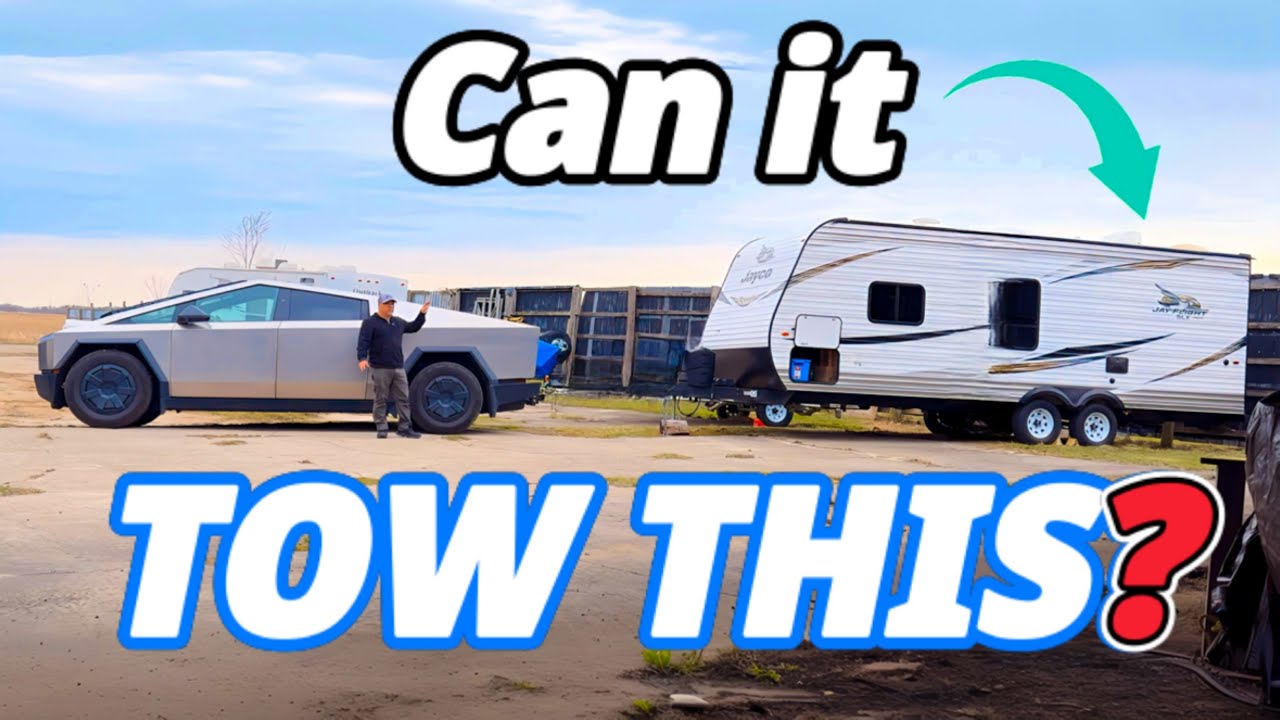 Cybertruck Towing Test SHOCKED Me – Real Range Revealed