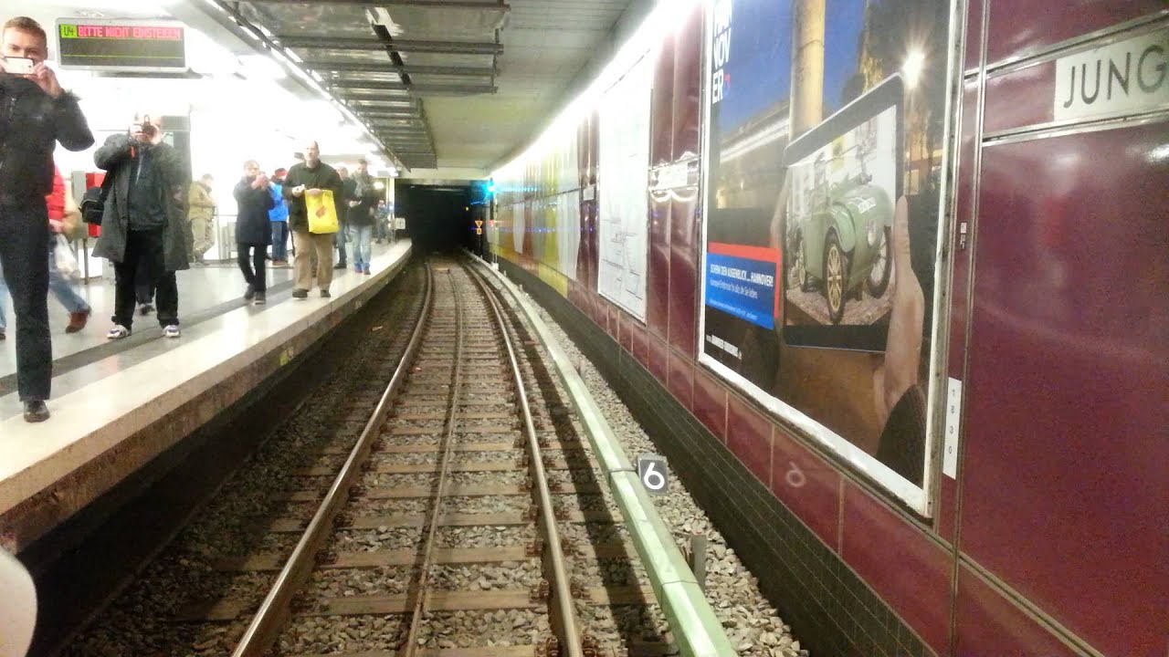 DT2 Sonderfahrt am 28.11.2015 Führerstandsmitfahrt auf der U4