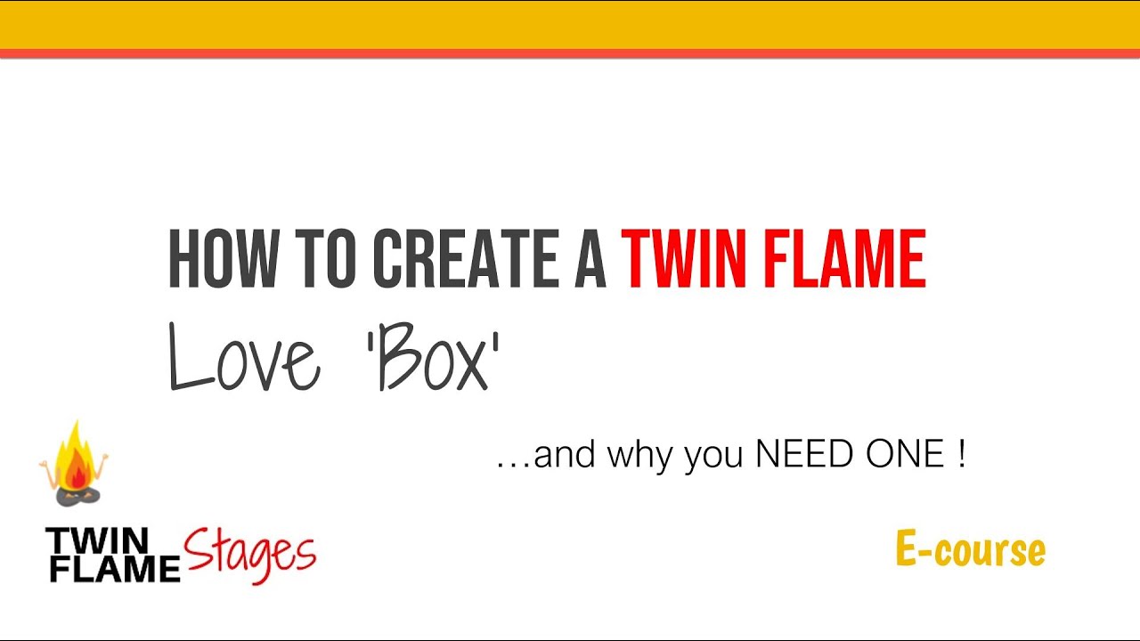 Introducing the Twin Flame Love Box e-Course (Self Study)