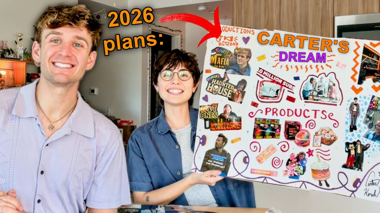 Making a mood board🫣 with Mattie