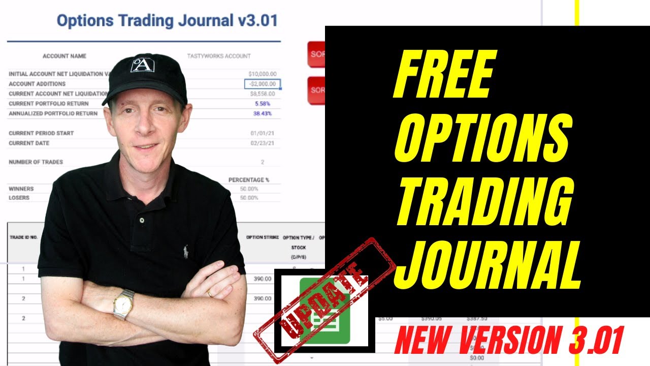 Free Options Trading Journal | Google Sheets Download [2021] ***LATEST***
