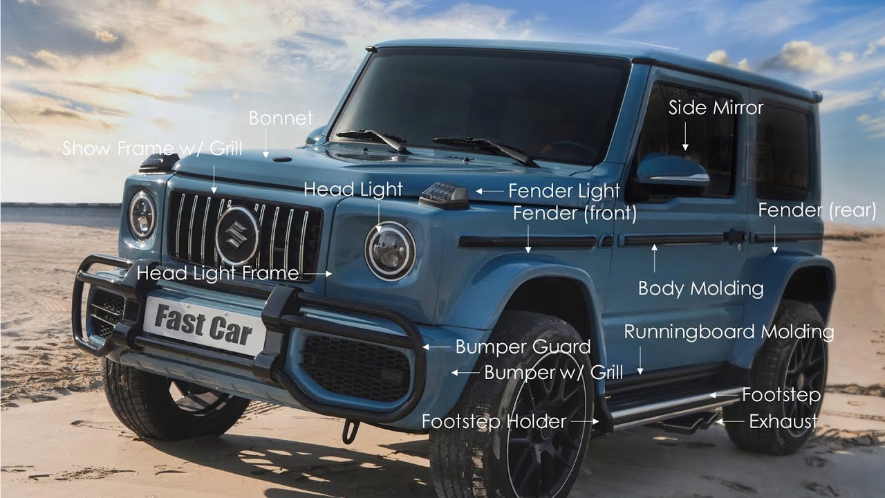 SUZUKI JIMNY BODY KIT INSTALLATION