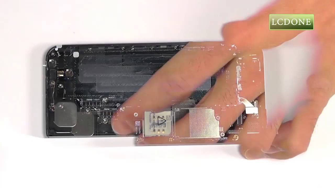 how to replace iPhone 5 Dock Port Assembly & Loud Speaker   LCDONE