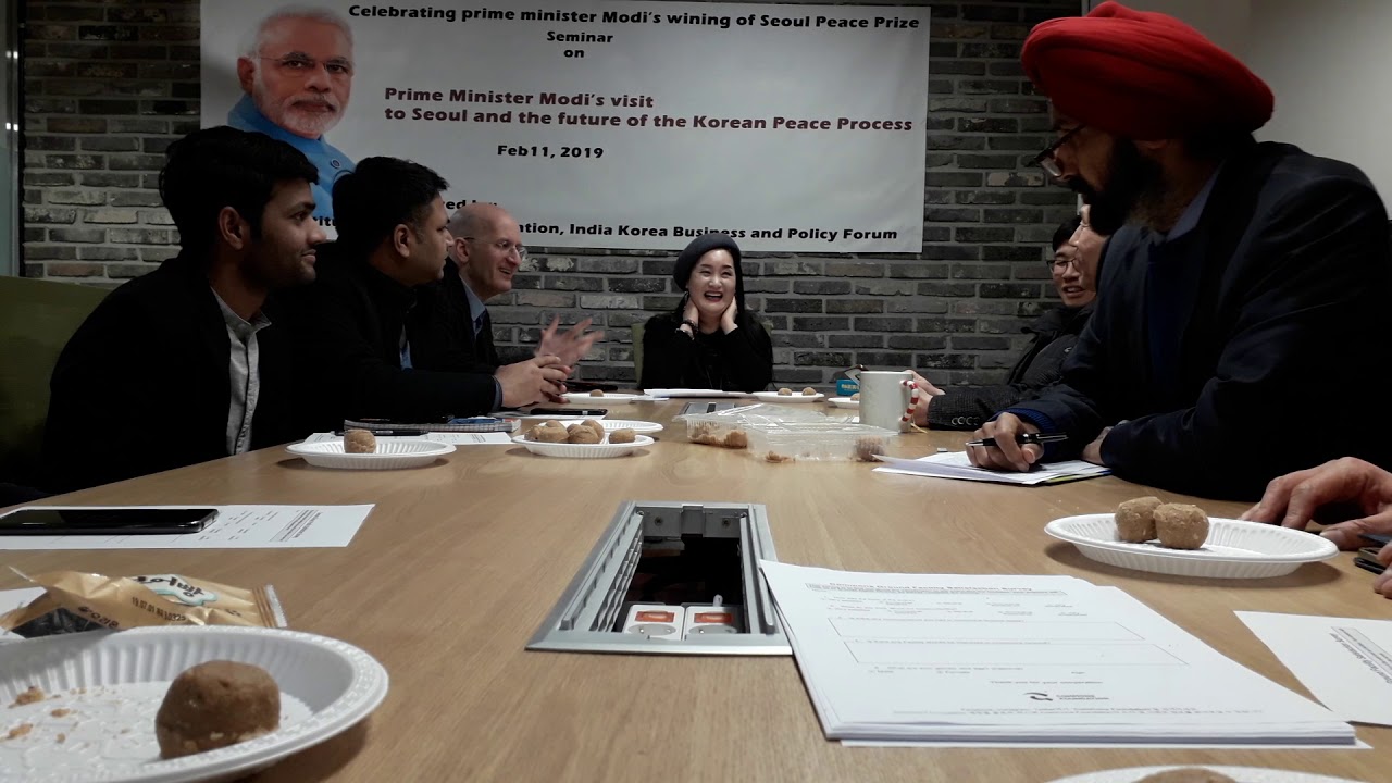 Modi Seoul Peace Prize (Part 2) Dr.Lakhvinder Singh