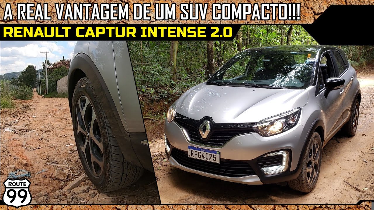 OLHA A DIFERENÇA QUE FAZ UM SUV COMPACTO NESSA SITUAÇÃO | RENAULT CAPTUR INTENSE 2.0