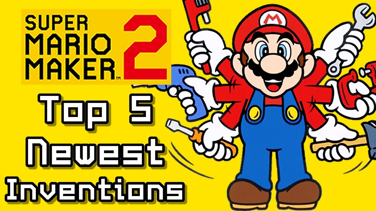 Super Mario Maker 2 Top 5 New INVENTION Courses (Switch)
