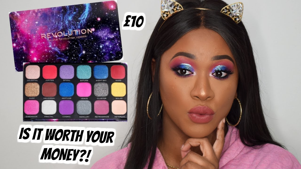 TESTING REVOLUTION FOREVER FLAWLESS CONSTELLATION PALETTE! BY POPULAR DEMAND HAHA!
