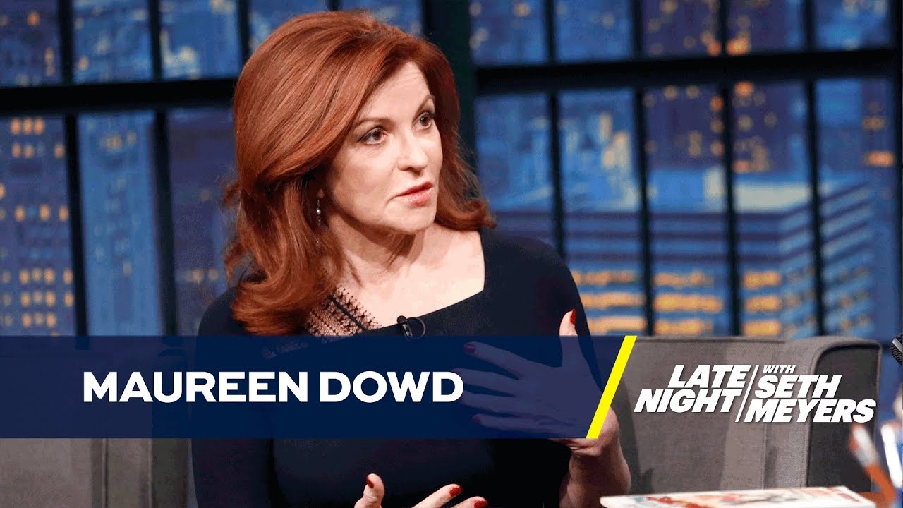 Maureen Dowd Had Coffee with Donald Trump in the '80s