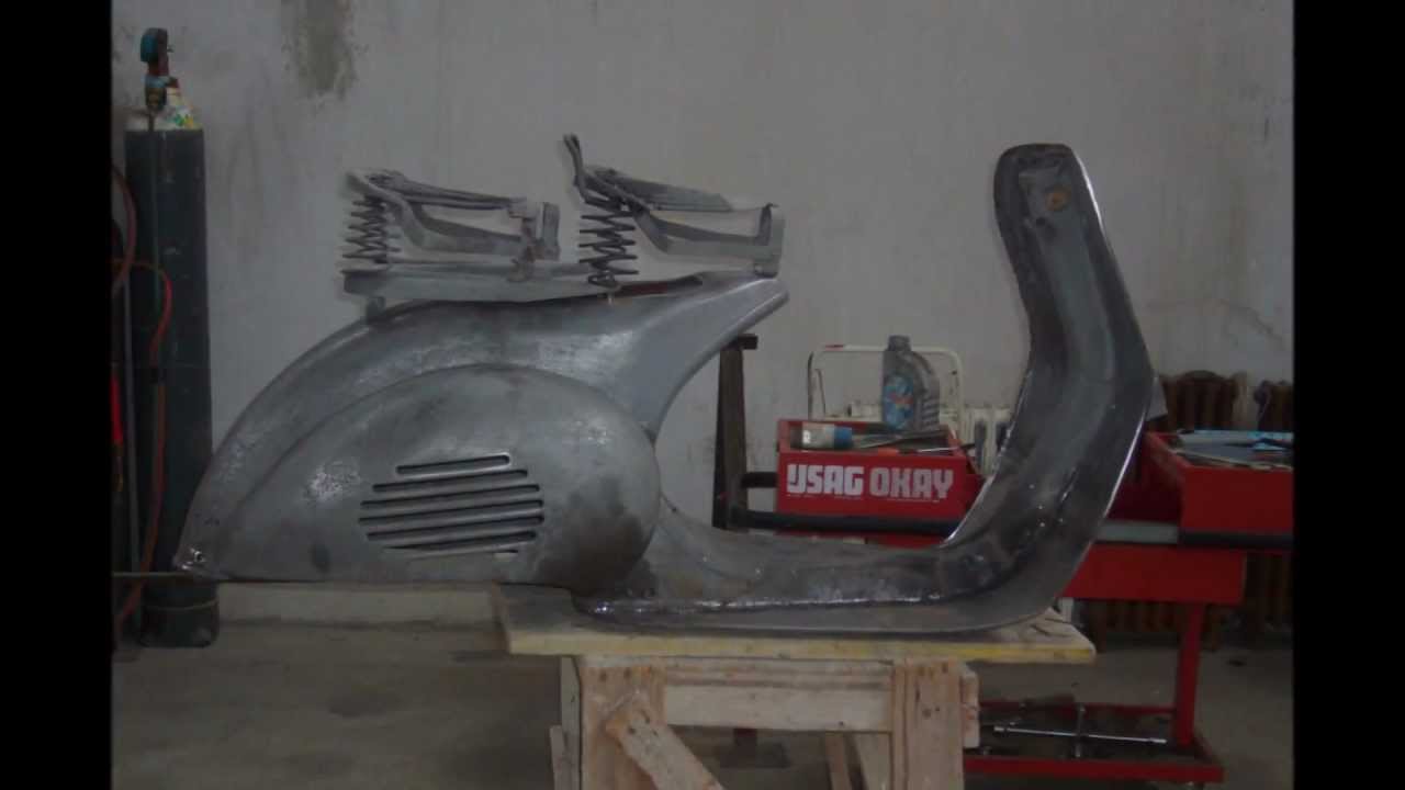 RESTAURO VESPA FARO BASSO