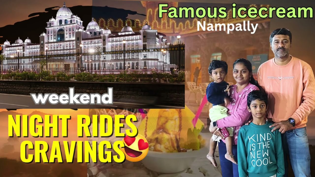 Secretariat night view in hyderabad❤️famous icecream nampally telugu#viral #viralvideos #telangana🥰