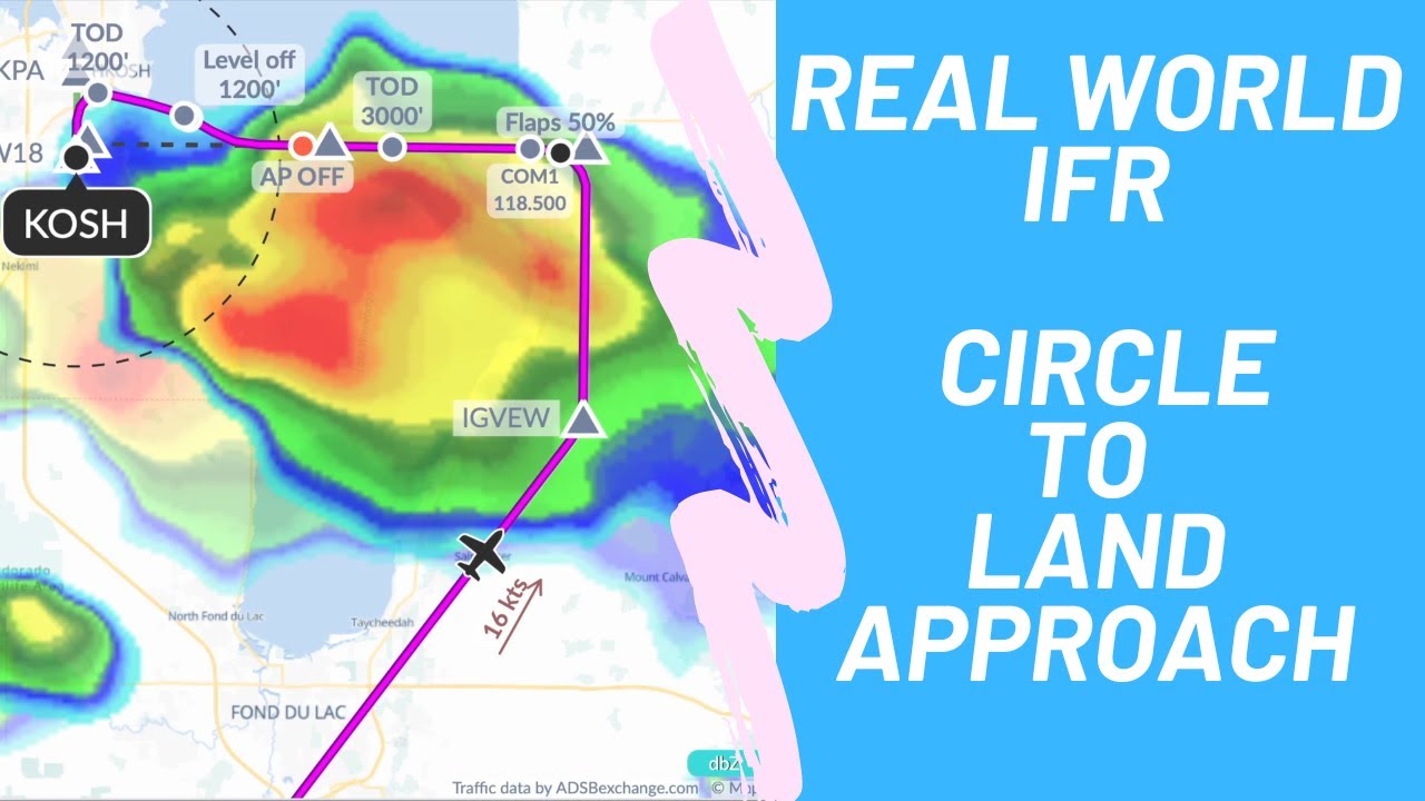 Real World IFR | Circle to Land Approach