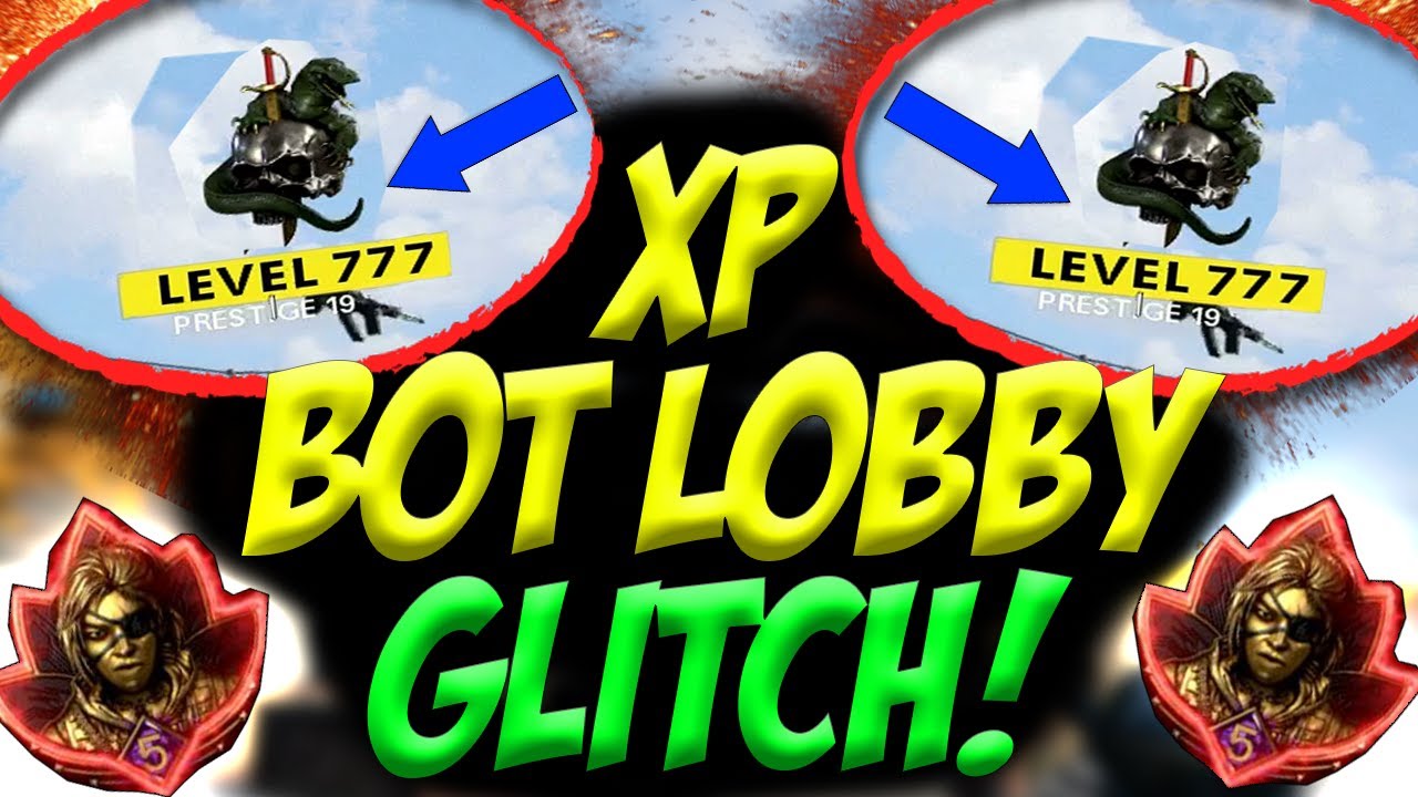 XP BOT LOBBY GLITCH IN BLACK OPS COLD WAR SEASON 5! BLACK OPS COLD WAR LOBBY GLITCHES! UNLIMITED XP!