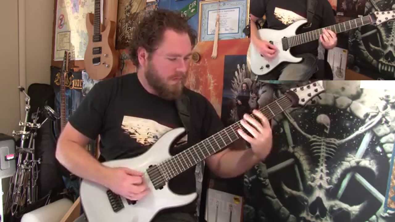 GEAR GODS REVIEW/DEMO - Schecter KM-7 Keith Merrow Signature