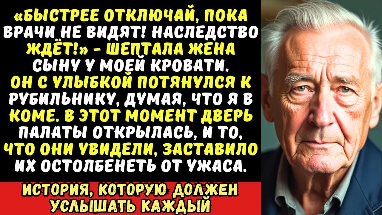 «Кормилец сдох!» — кричал сын, выключая мой аппарат ИВЛ. Но он не знал, кто был в соседней палате.