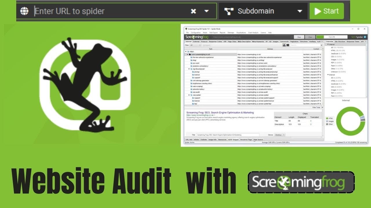 Screaming Frog Tutorial 2026 in Hindi | Basic SEO Audit With Screaming Frog Spider Tutorial 2026