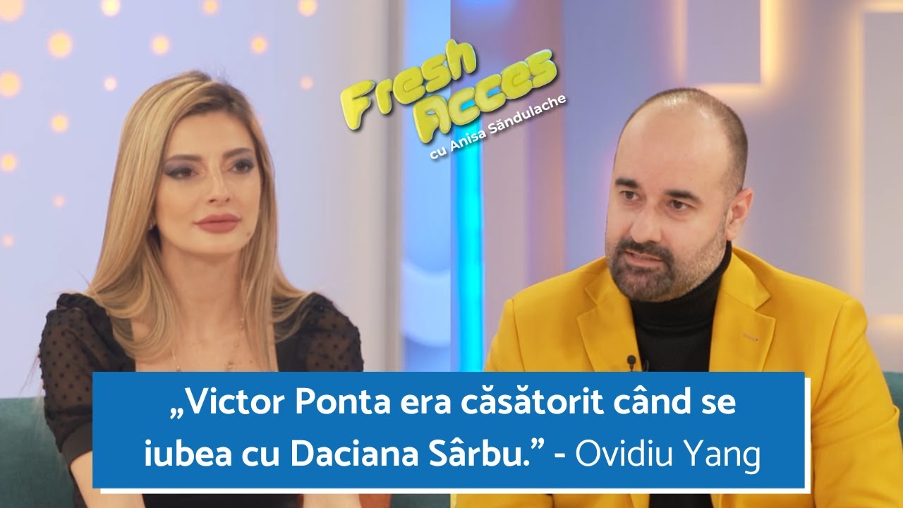 DETALII EXCLUSIVE DESPRE DIVORȚUL DINTRE VICTOR PONTA ȘI DACIANA SÂRBU - FRESH ACCES - PARTEA 1