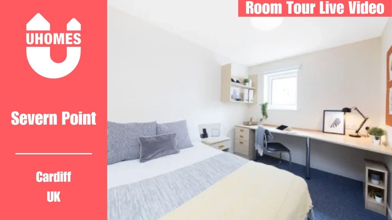 The Cheap Student Accommodation In Cardiff - Severn Point [Room Tour]