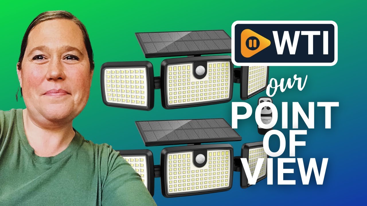 MIHANI Outdoor Solar Motion Lights | Our Point Of View