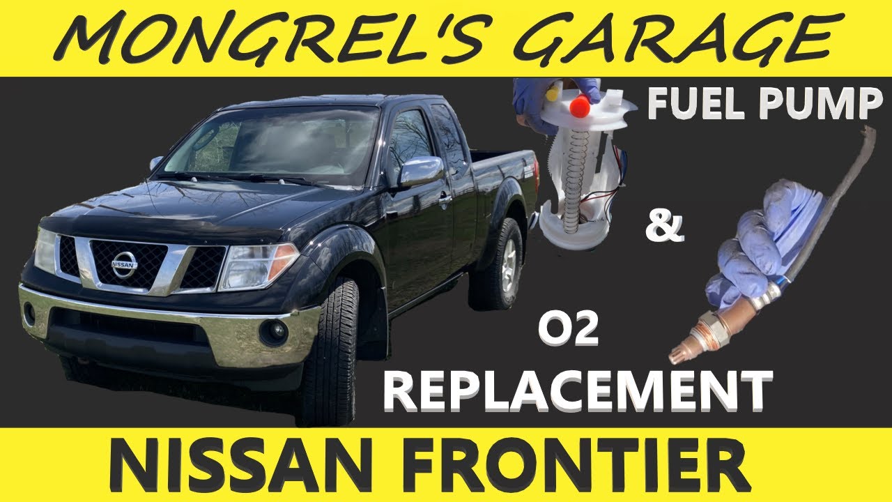 Nissan Frontier — замена топливного насоса и O2 — насколько это сложно?