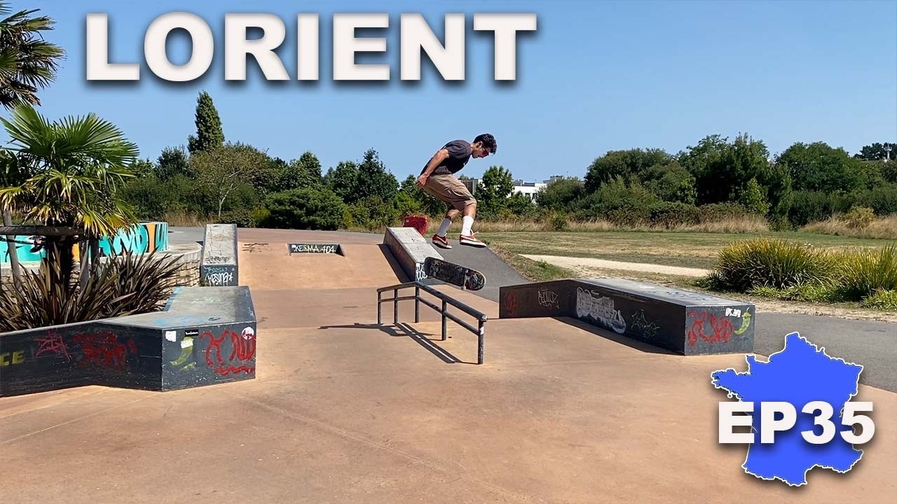 Tour de France La Skateosphere | Episode 35 Skatepark Lorient Lanester