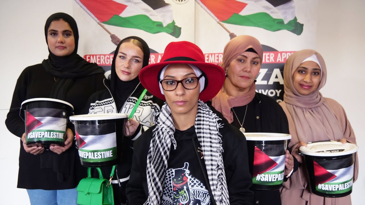 #WomenForGaza | British all-female team are sending period products to women in Gaza | ISRA UK