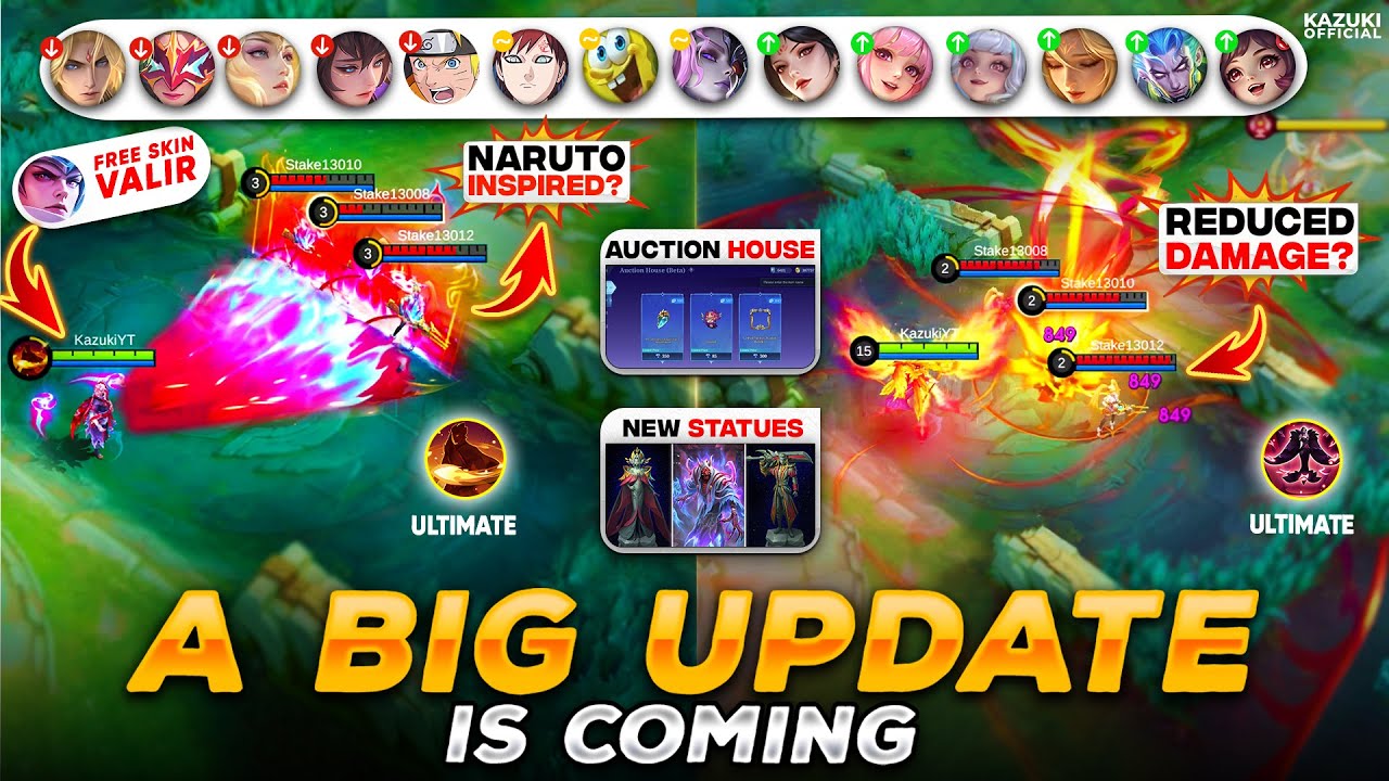BIG UPDATE: 32 HERO CHANGES | AUCTION HOUSE | VALIR EPIC FREE & EXORCIST STATUE