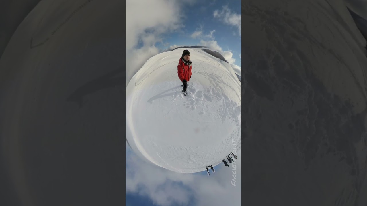 Ciaspolate sulla neve a Castelluccio di Norcia - Pantani di Accumuli