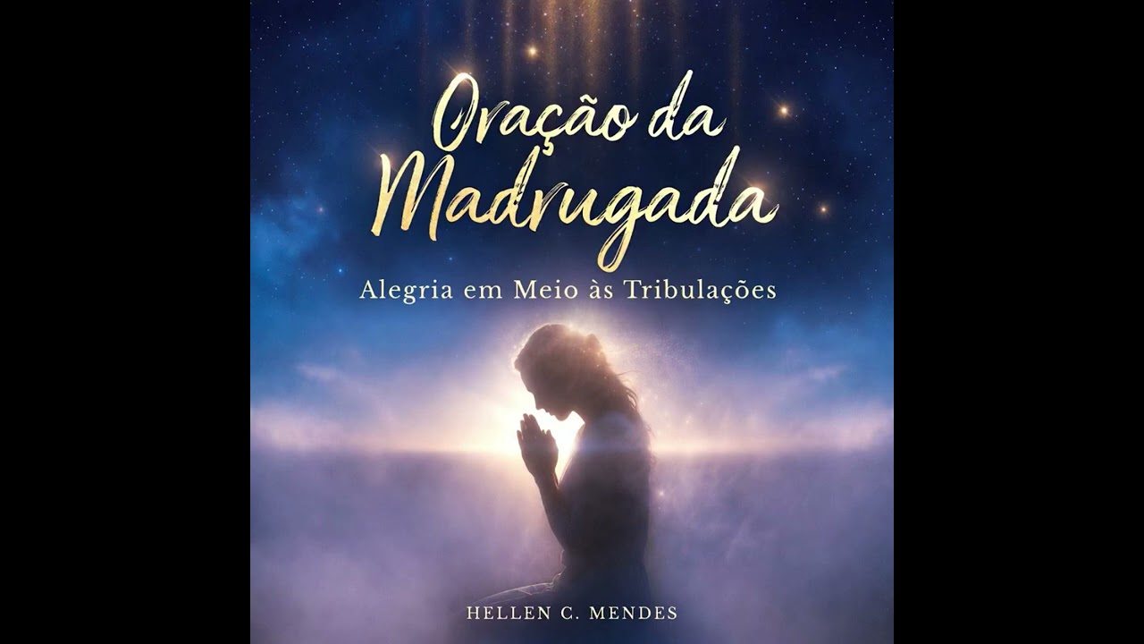 Hino - Oração da Madrugada - Alegria em Meio às Tribulações . Letra e Música de Hellen C. Mendes