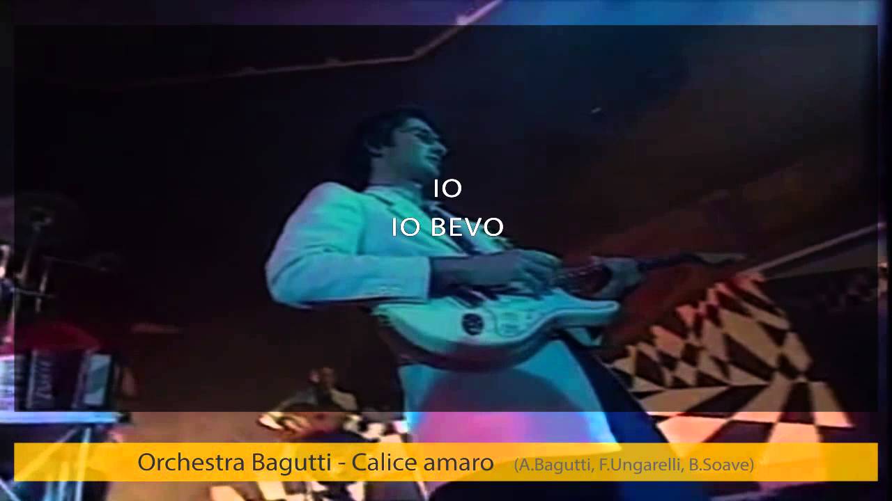Orchestra Bagutti - Calice amaro (karaoke + lyrics) | GALLETTI BOSTON
