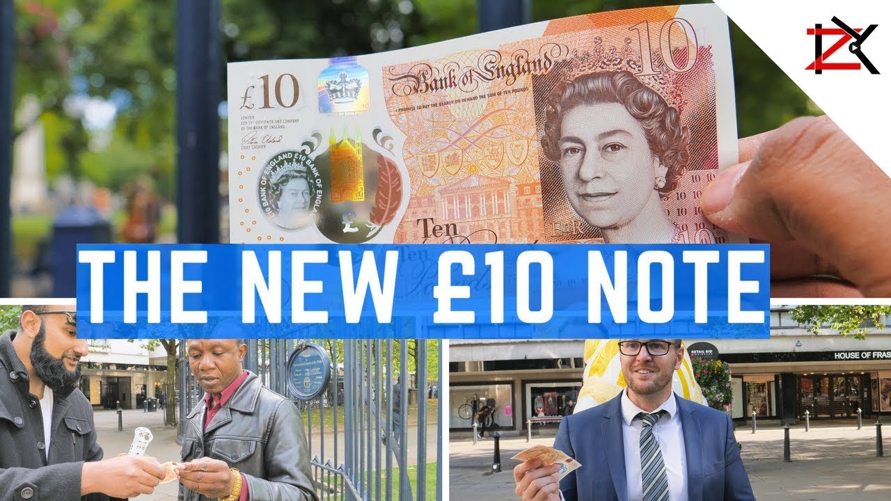 The NEW &pound;10 Polymer Note Review | Serial Numbers To Make Money | Security Features