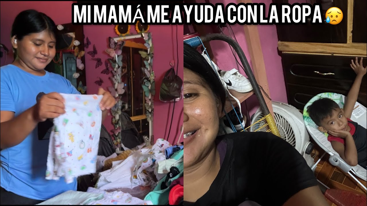 🚨DOBLANDO LA ROPA DE MIS HIJOS MI MAMÁ LAVO TODO😱😡