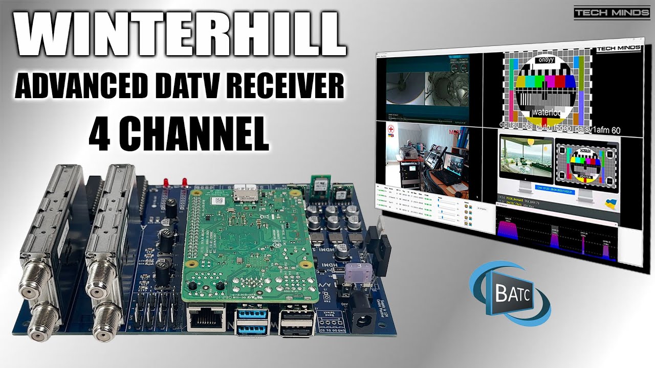 WINTERHILL - 4 CHANNEL ADVANCED DATV RECEIVER