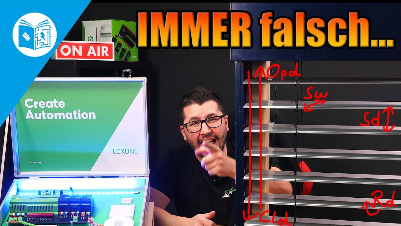 Loxone Beschattung RICHTIG einstellen...🤯