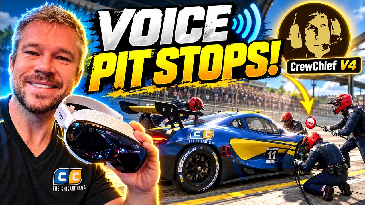 Пит-стопы в iRacing: управляйте всем с помощью голоса!