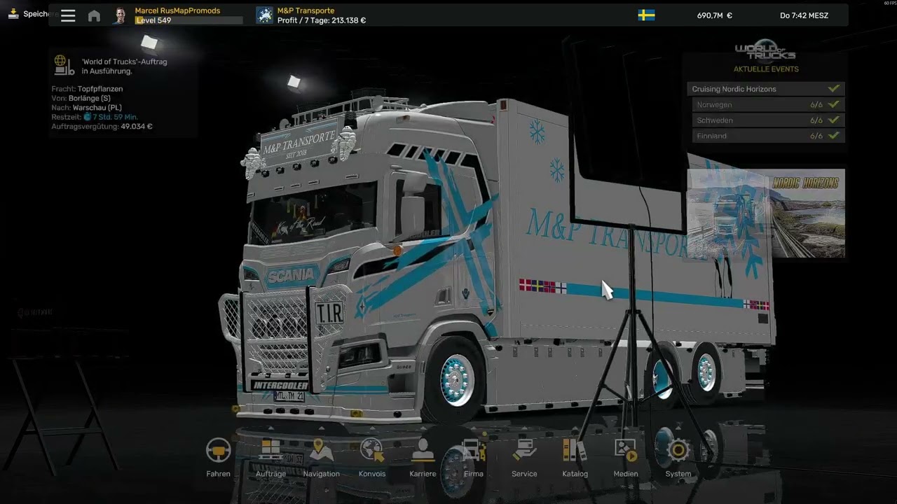 [🇩🇪 ETS2 1.57🌍] ◢◤Unterwegs Auf den Straßen Europas◢◤
