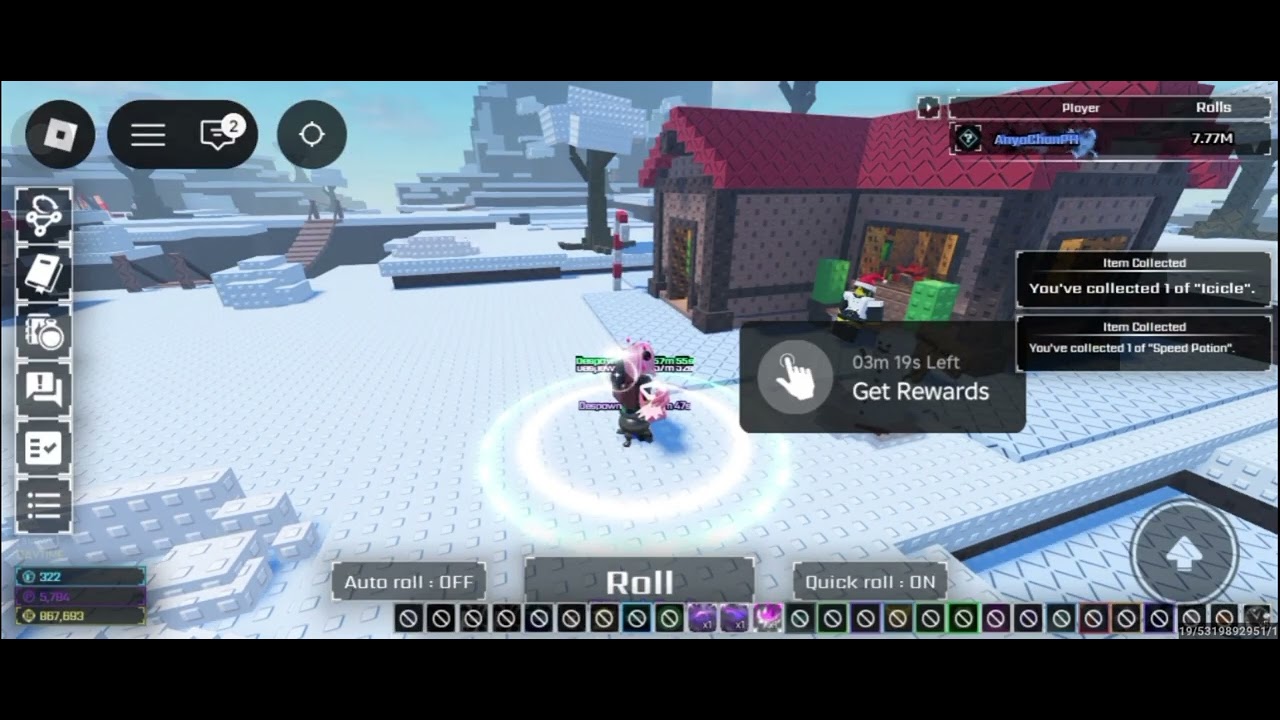 [Sol's RNG] I became a random NPC in this update | The previous popping before Christmas Event Ended