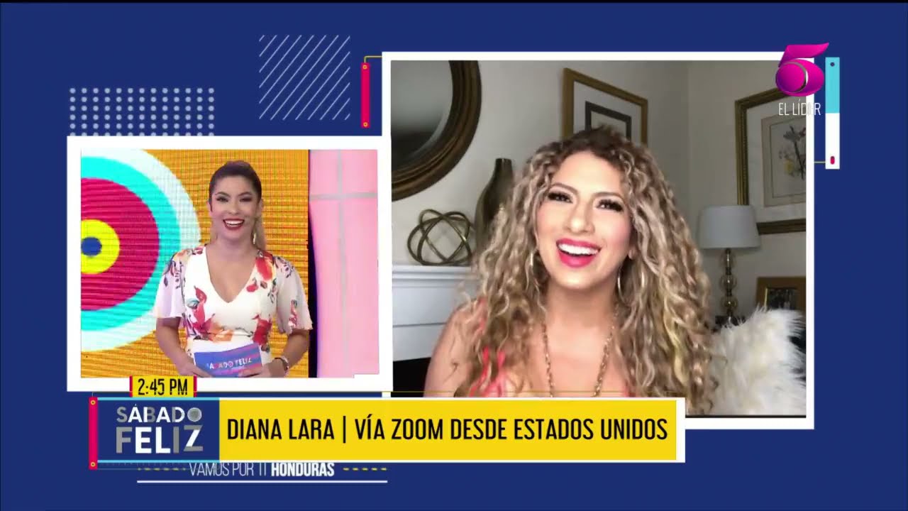 Diana Lara en #SábadoFeliz