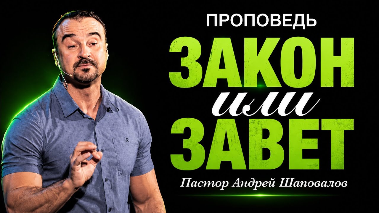 «Закон или Завет» Пастор Андрей Шаповалов