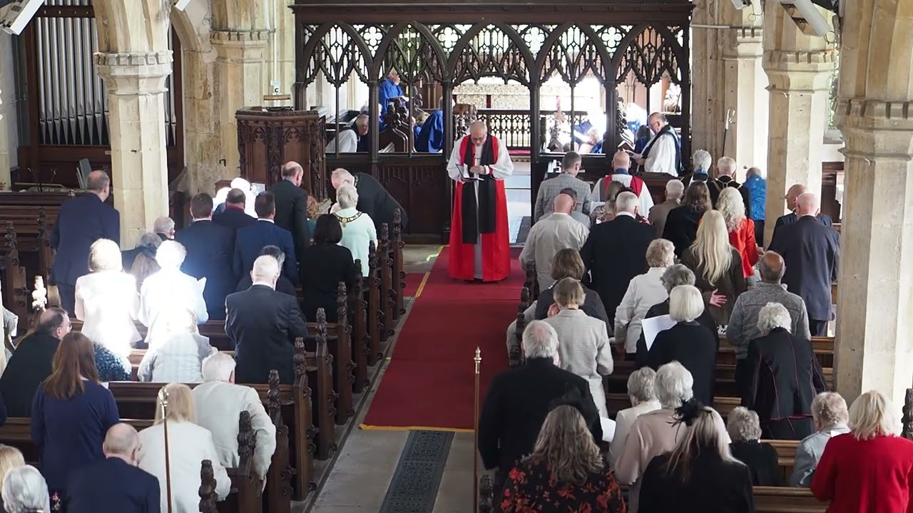 St Marys Marshchapel Civic and Bell Service 2025