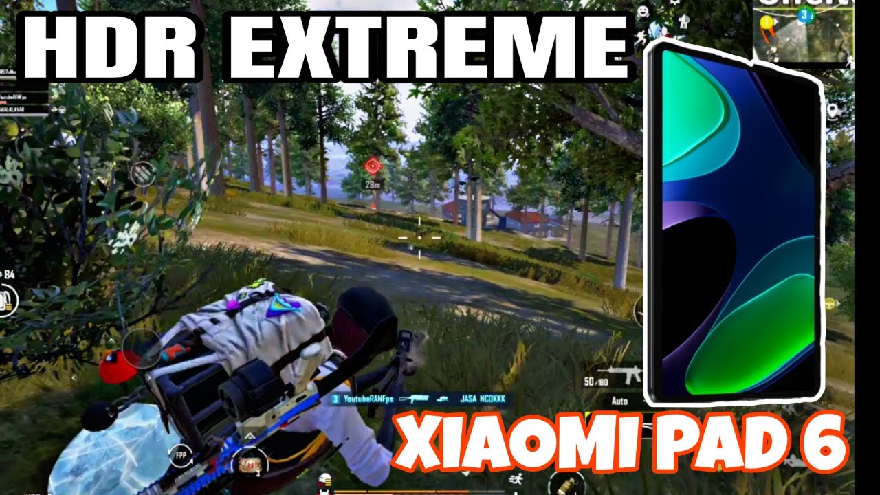 PUBG Mobile on Xiaomi Pad 6 is INSANE! HDR + Extreme FPS = BUTTERY SMOOTH! 😱